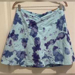 NWT PINK Cotton V Crossover Skort